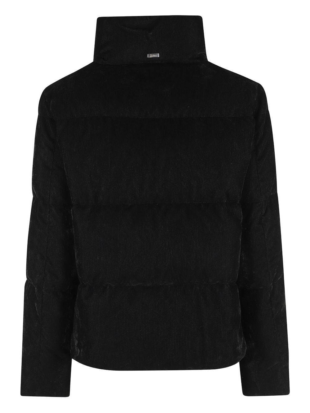 velvet quilted jacket - 2