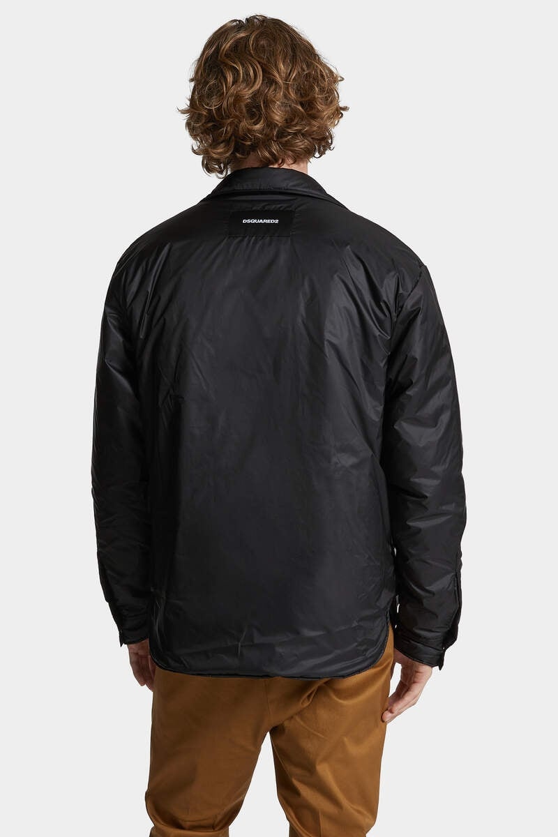 MILITARY LIGHT PUFFER SHIRT - 4
