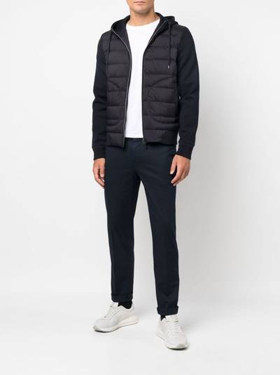 Herno quilted hooded jacket outlook