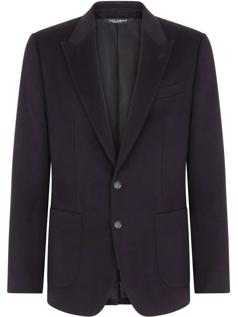 cashmere single-breasted blazer - 1