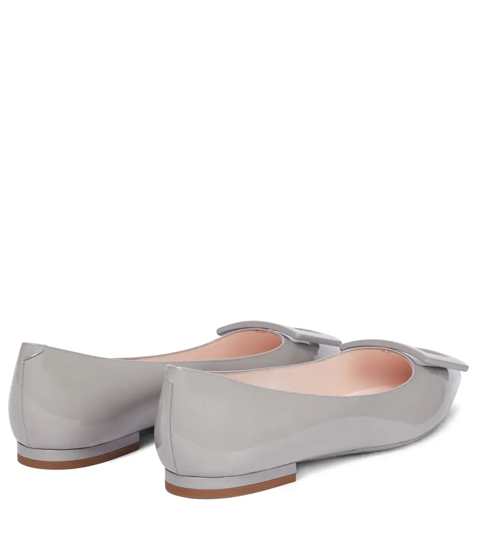 Gommettine Ball patent leather ballet flats - 3