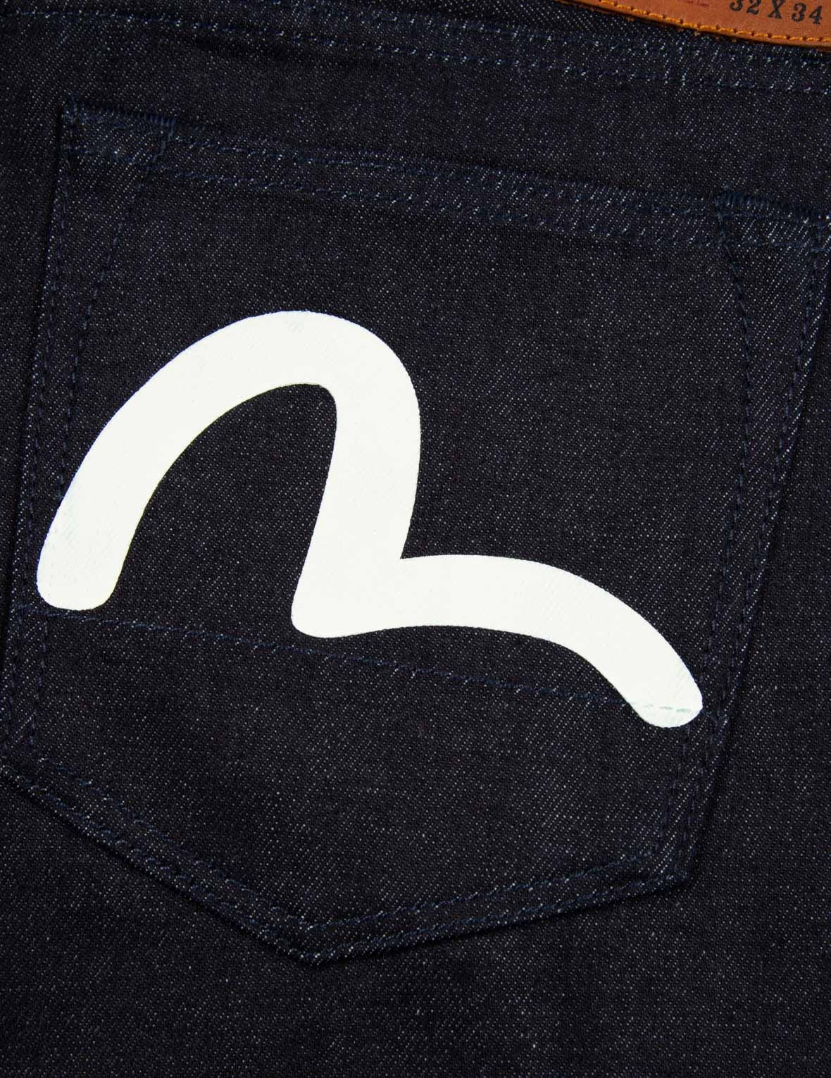 BRAND MOTTO AND SEAGULL PRINT SLIM-FIT JEANS #2010 - 11