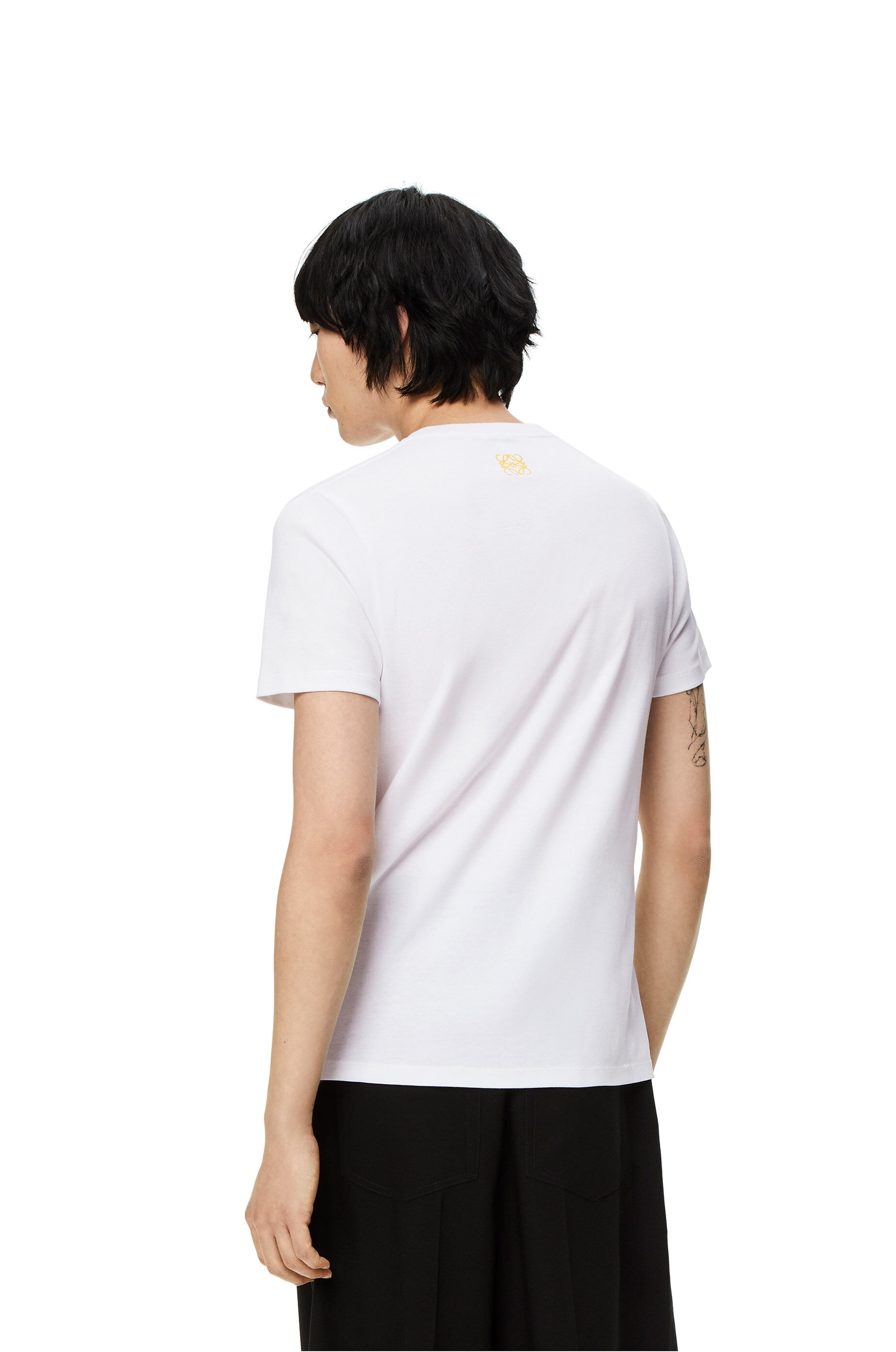 Oyster print T-shirt in cotton - 4