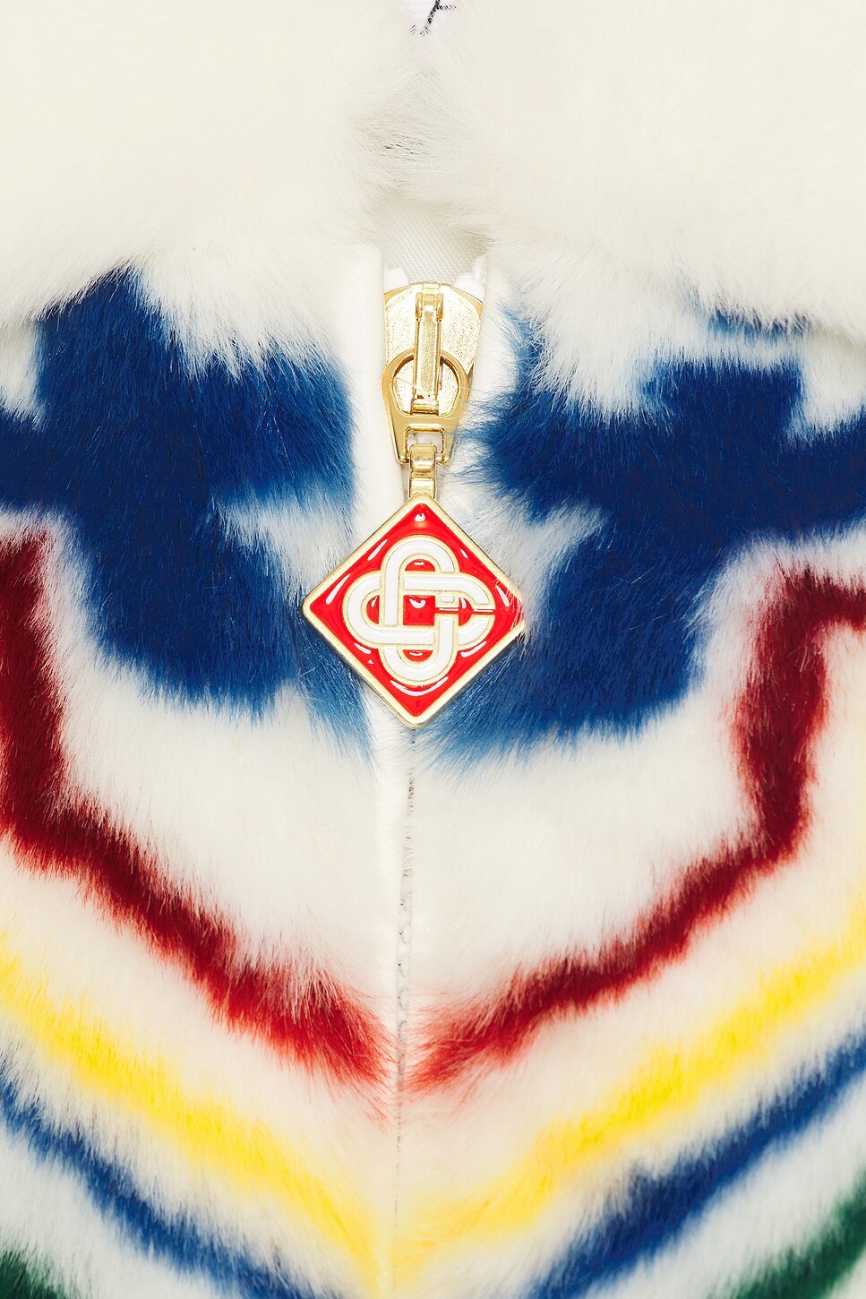 Collared Faux Fur Jacket - 3