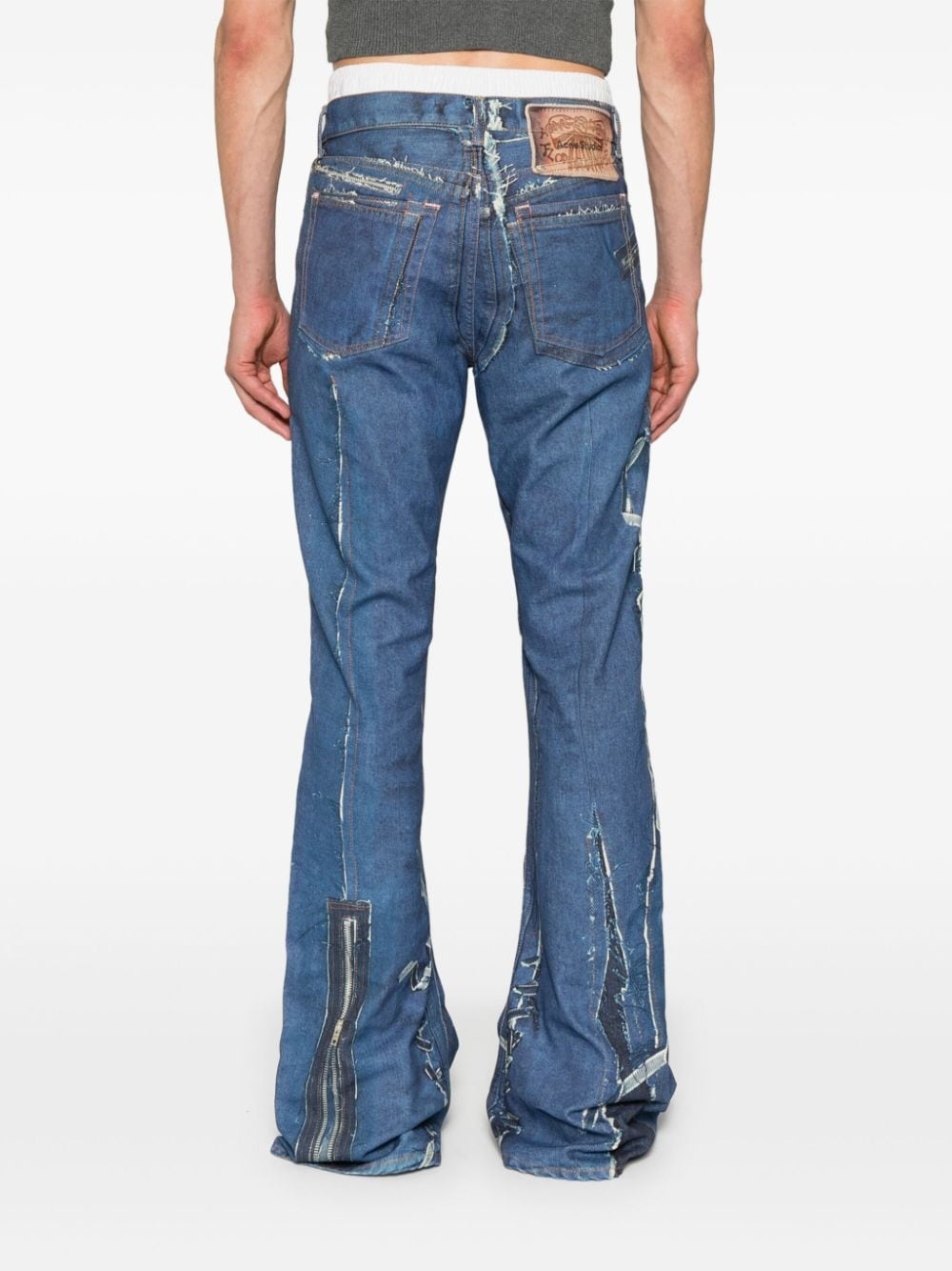 high-rise bootcut jeans - 4