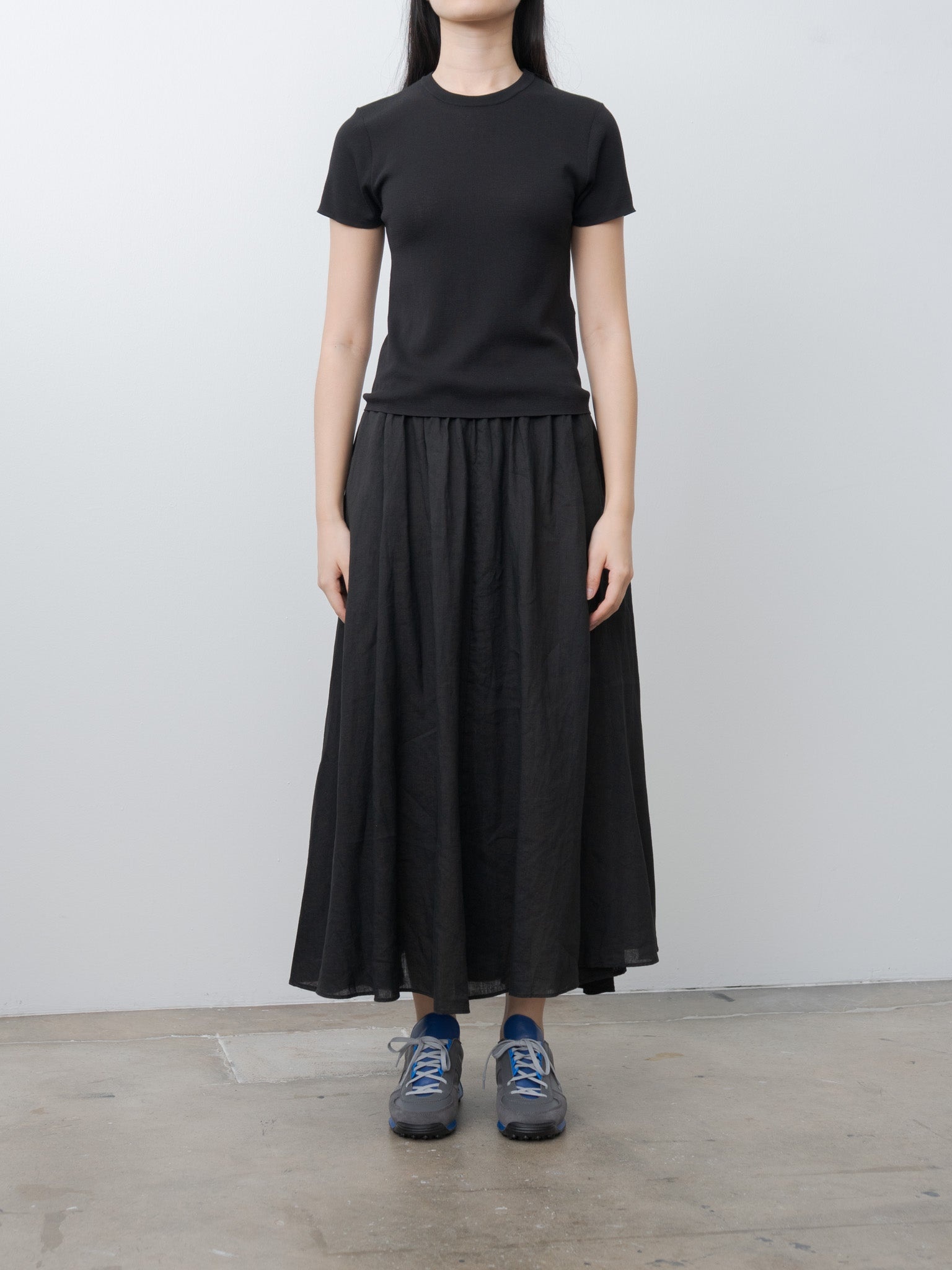 Fresca Circular Rib Perfect Fit Pullover - Black - 2