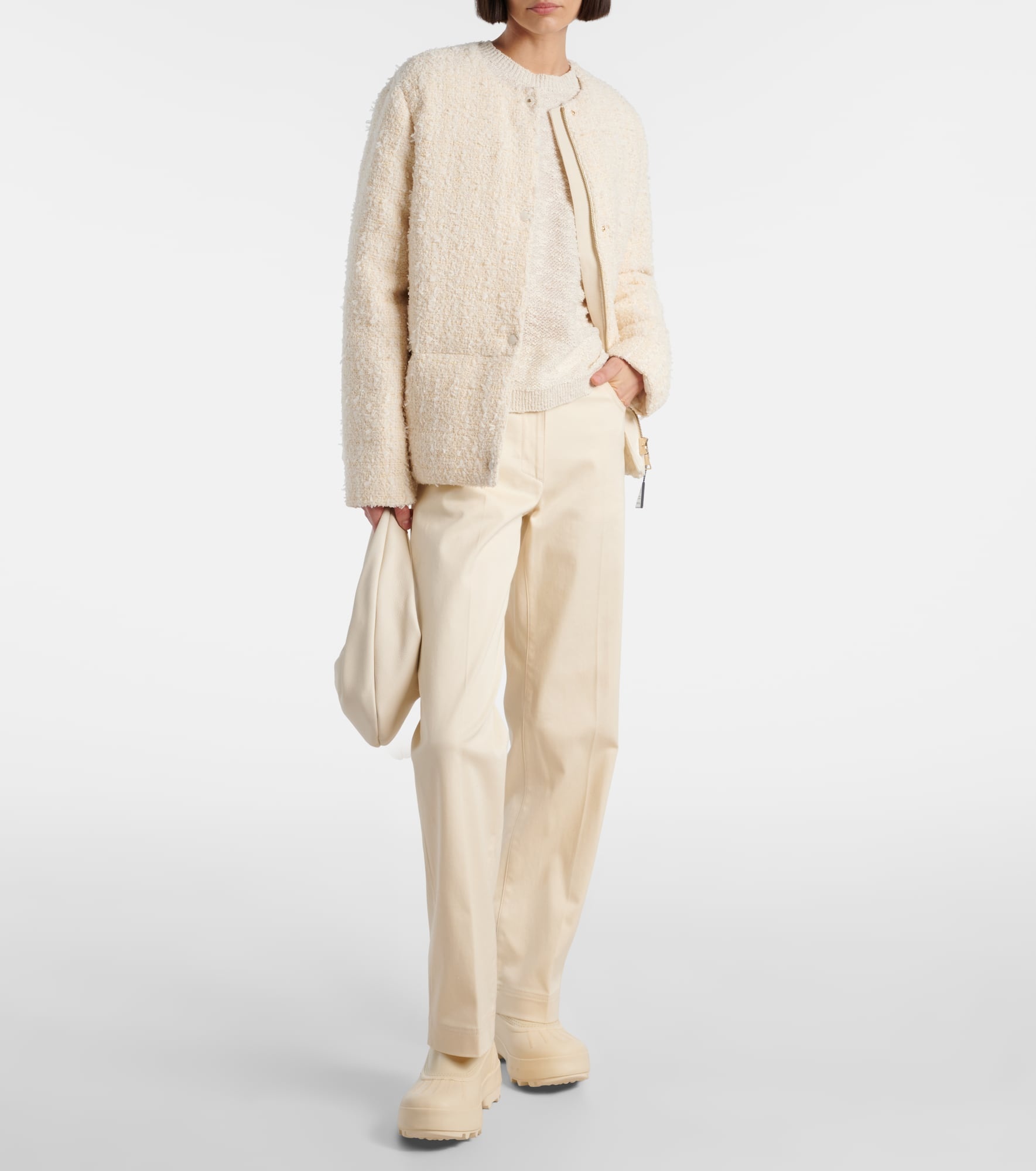 Cotton-blend sweater - 2