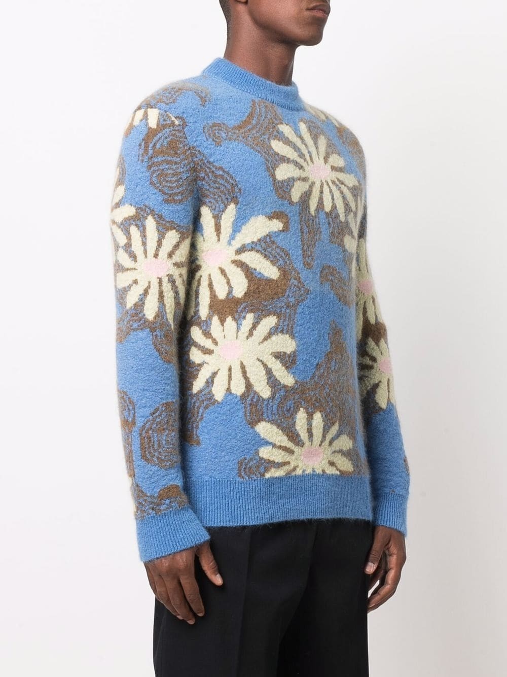 all-over floral print jumper - 3