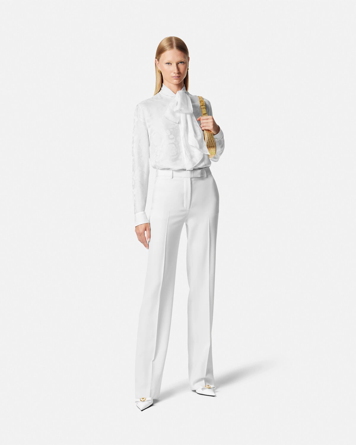 Barocco Silk Lavallière Shirt - 2