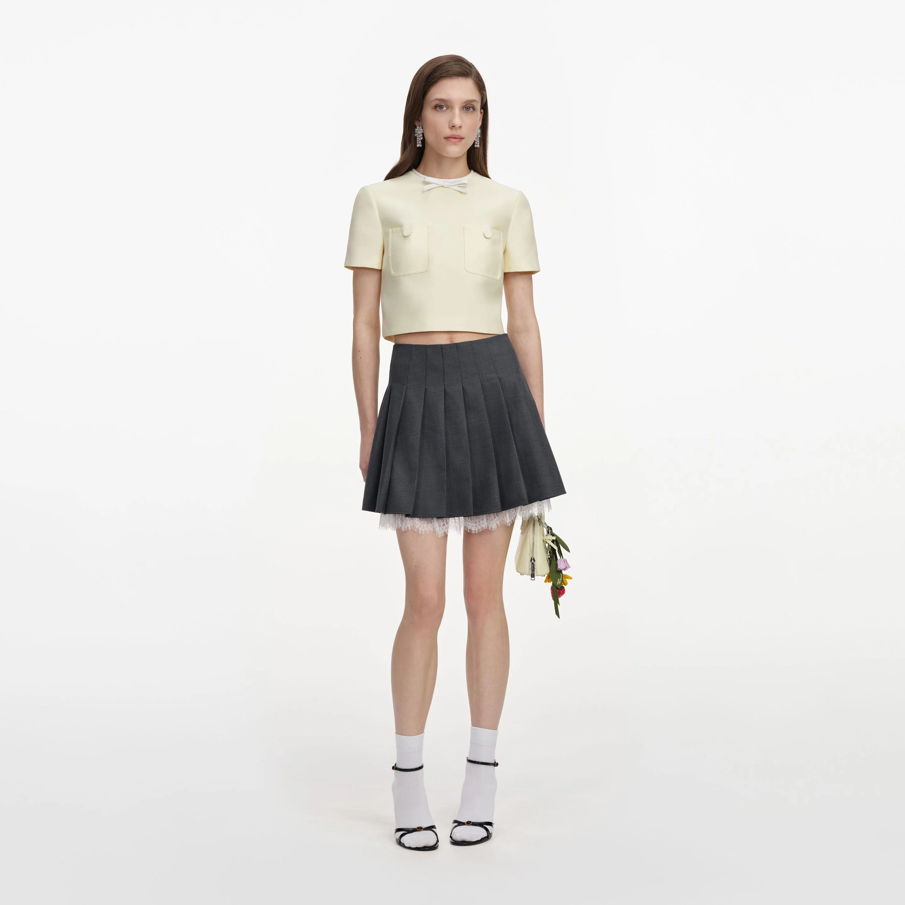 Yellow Taffeta Top - 1
