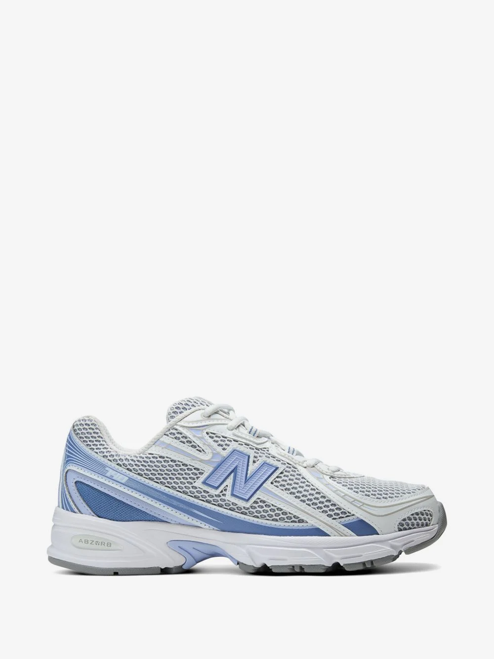 740 mesh-panelled logo-patch sneakers - 1