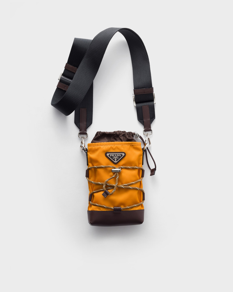 Re-Nylon and leather smartphone case 1