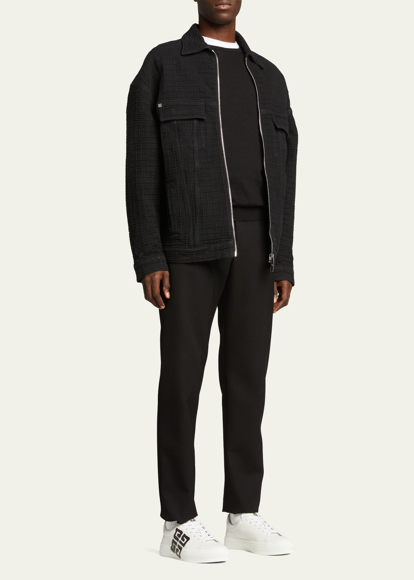 Givenchy x Chito Men's City Court Logo Graffiti Low-Top