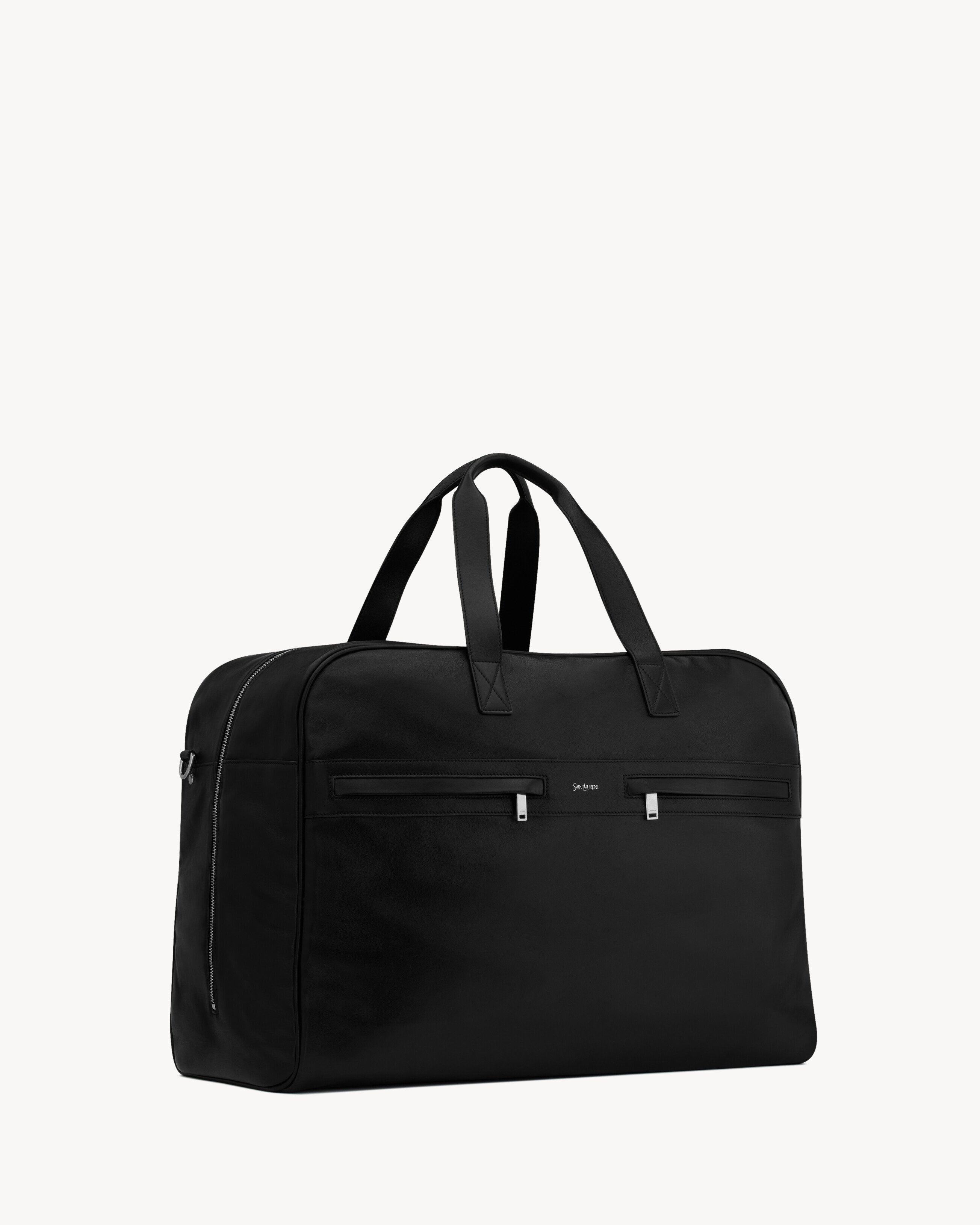 CAMP MAXI DUFFLE BAG IN SMOOTH LEATHER - 4