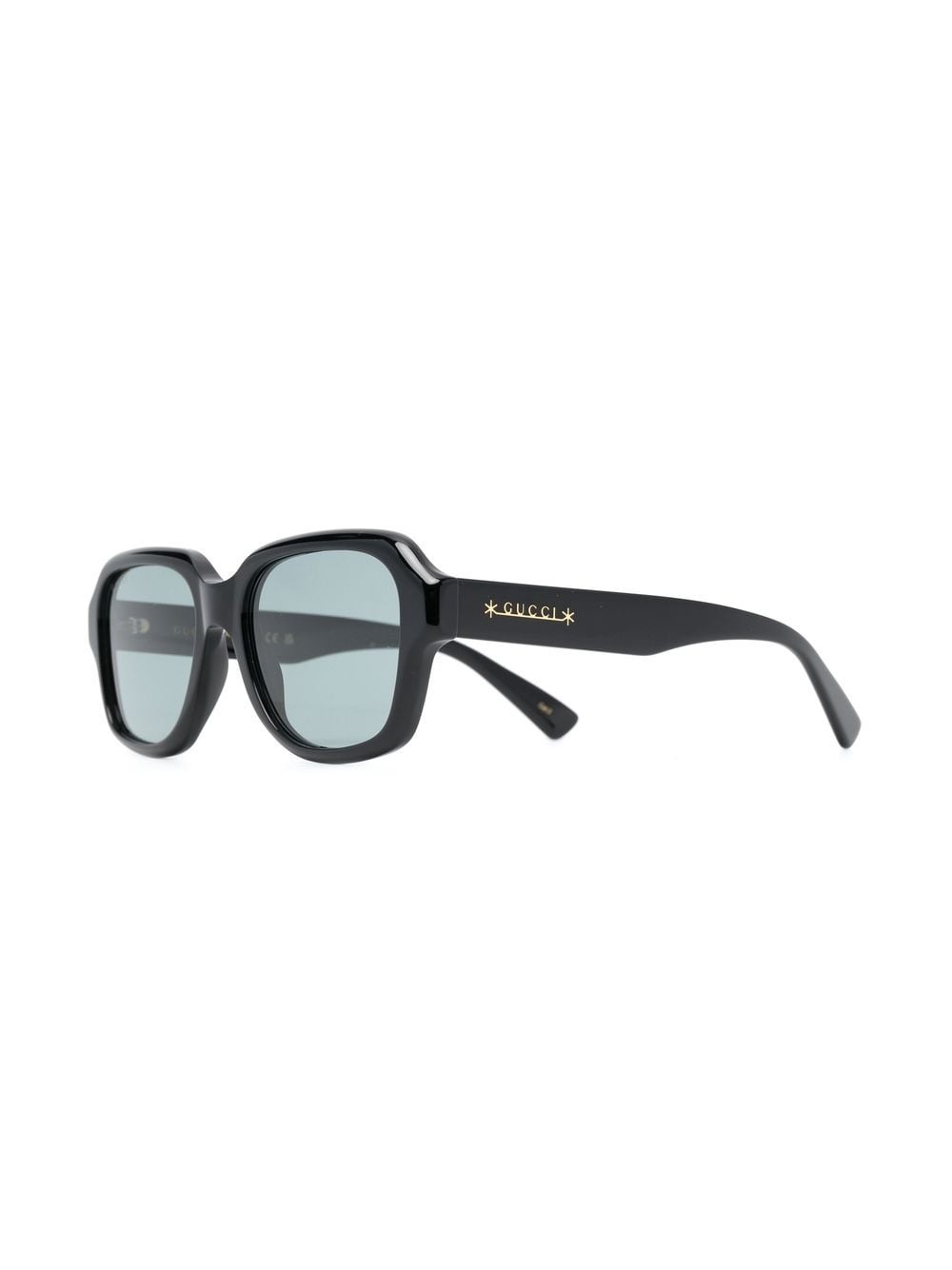logo-print round-frame sunglasses - 2