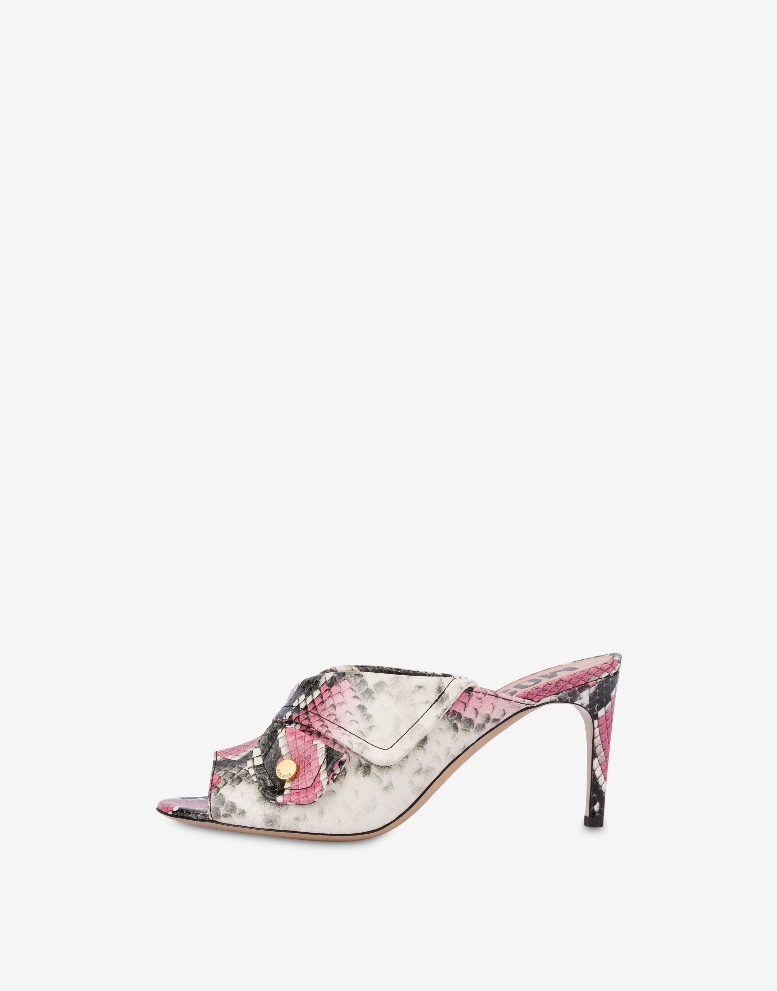 PYTHON-PRINT BIKER MULES - 2