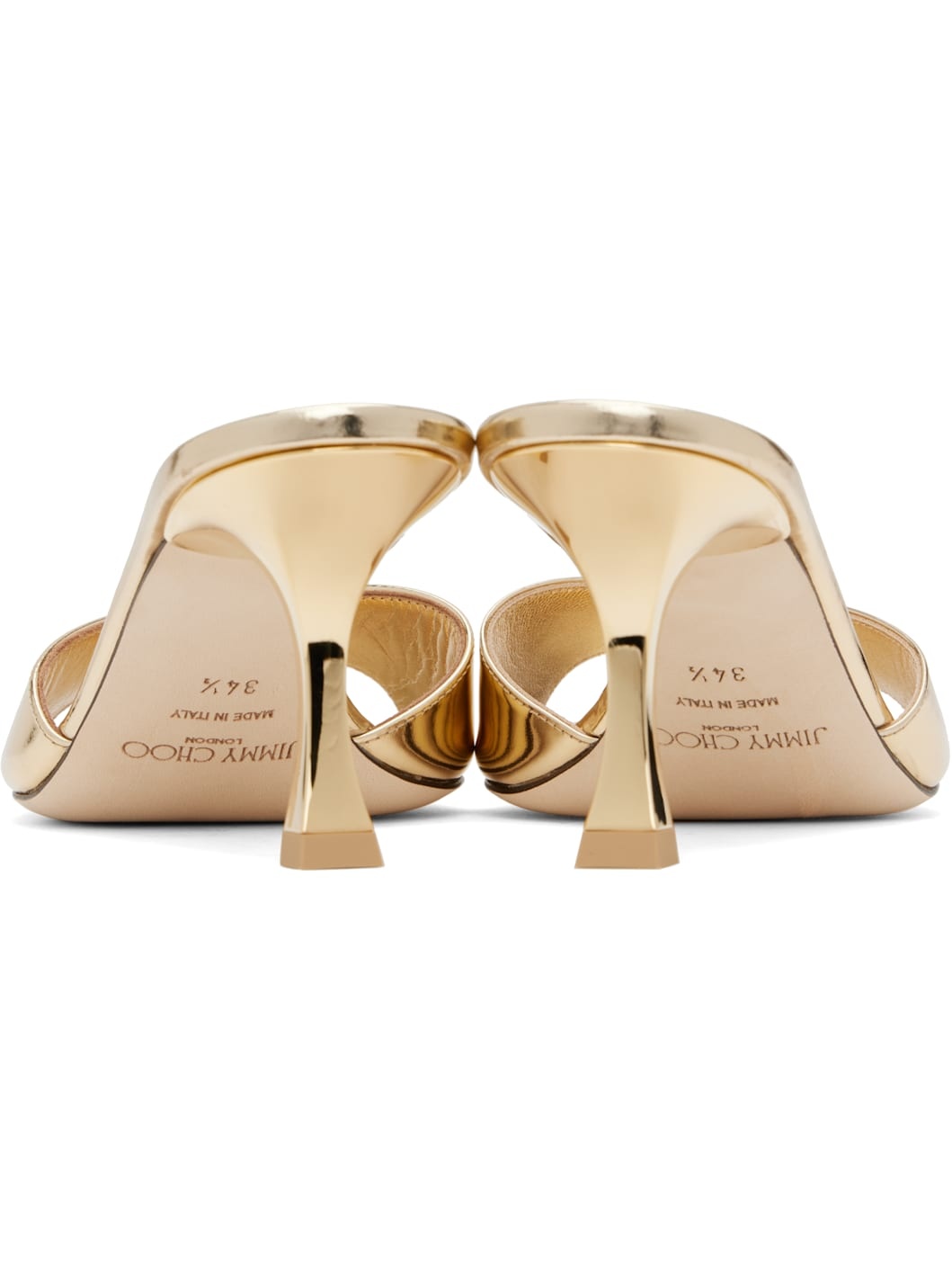 Gold Skye 70 Heeled Sandals - 2