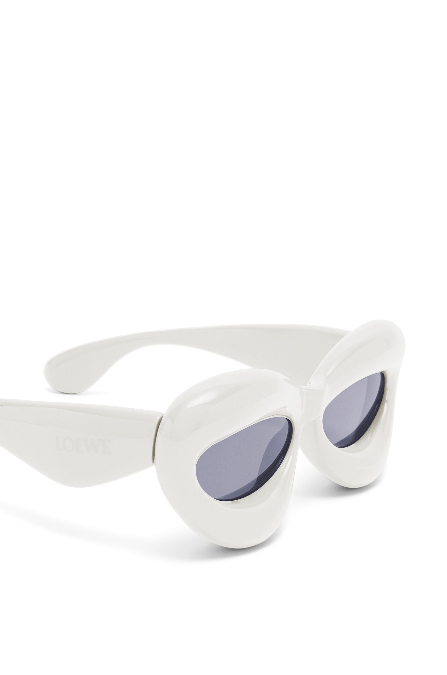Inflated cateye sunglasses in nylon - 5