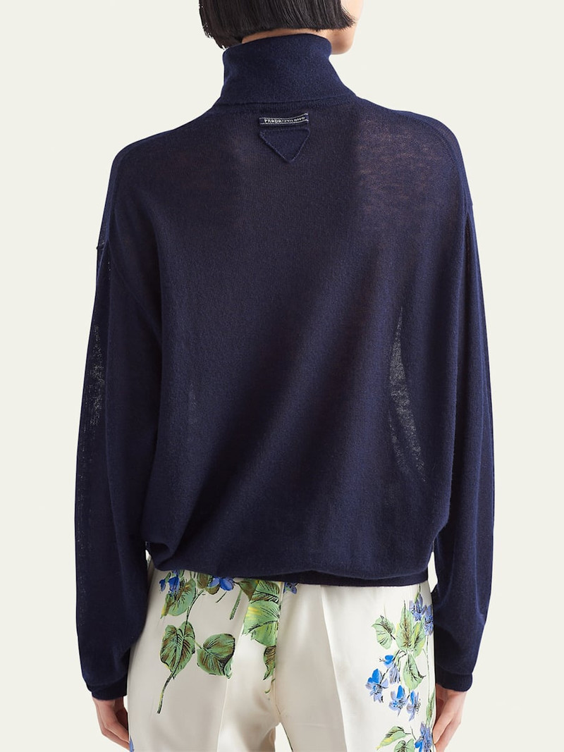 Prada Superfine Cashmere Turtleneck Sweater outlook
