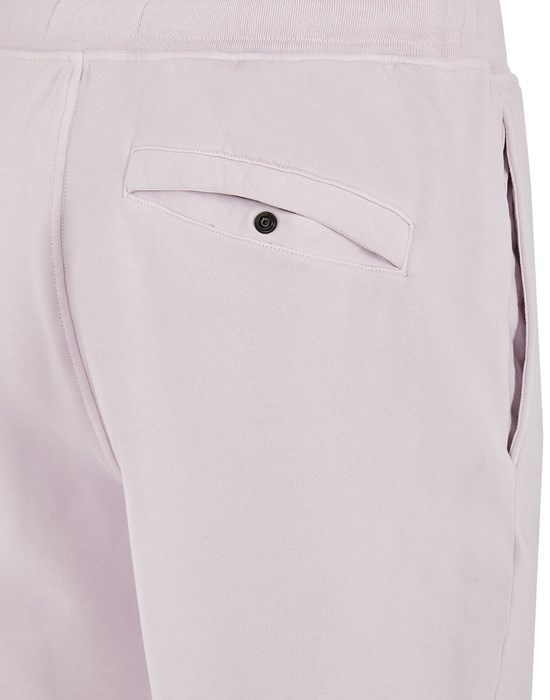 64651 GARMENT-DYED COTTON FLEECE  PINK QUARTZ - 4