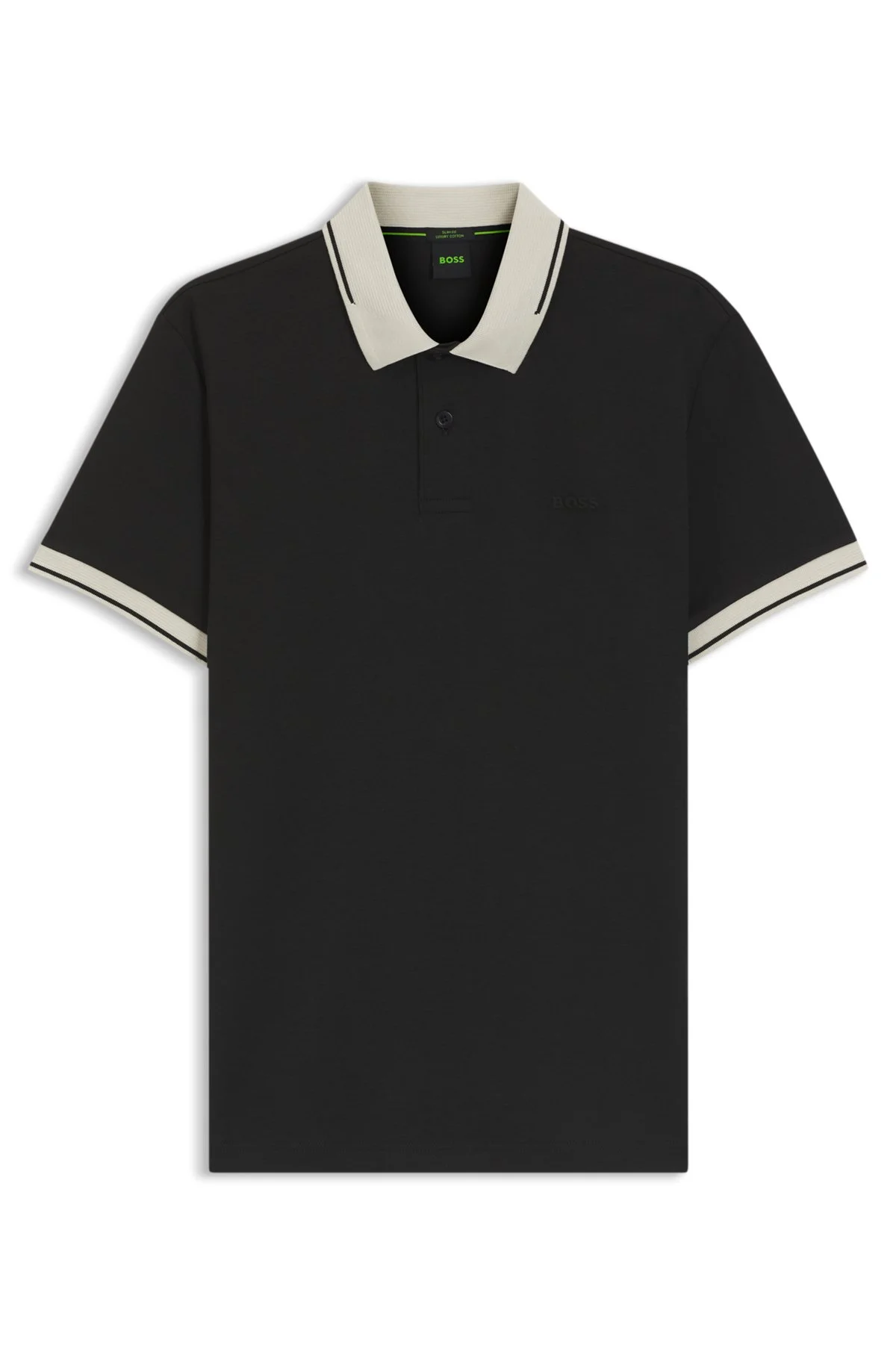 SLIM-FIT COTTON POLO SHIRT - 1