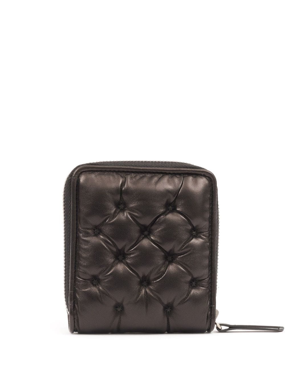 leather zip around wallet - 2