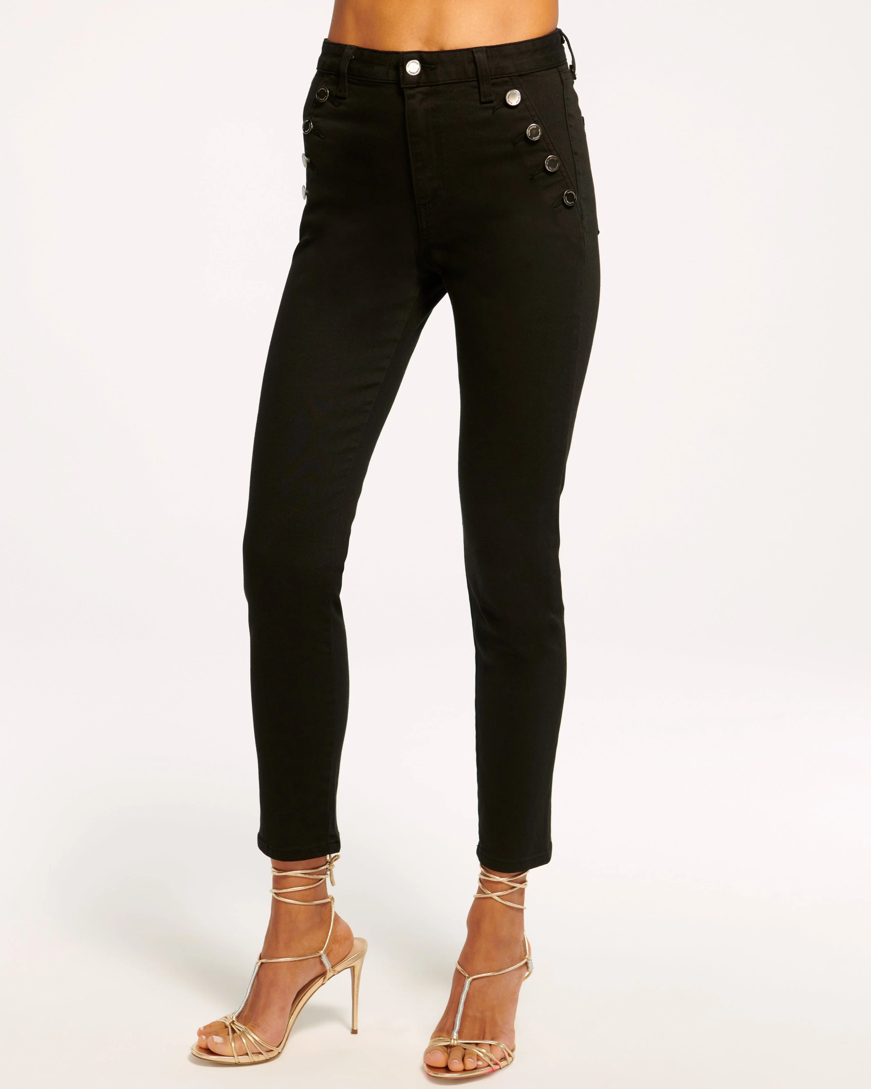 Helena High-Rise Skinny Jean | BLACK - 1