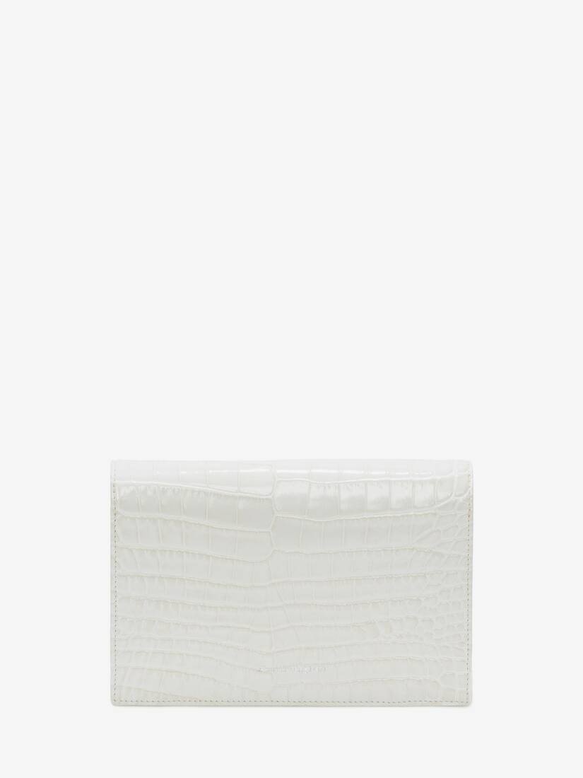 Women's Small Skull Bag in Bone - 3