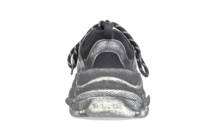 (WMNS) Balenciaga Triple S Sneaker 'Faded Black' 524039W3CN31000 - 5