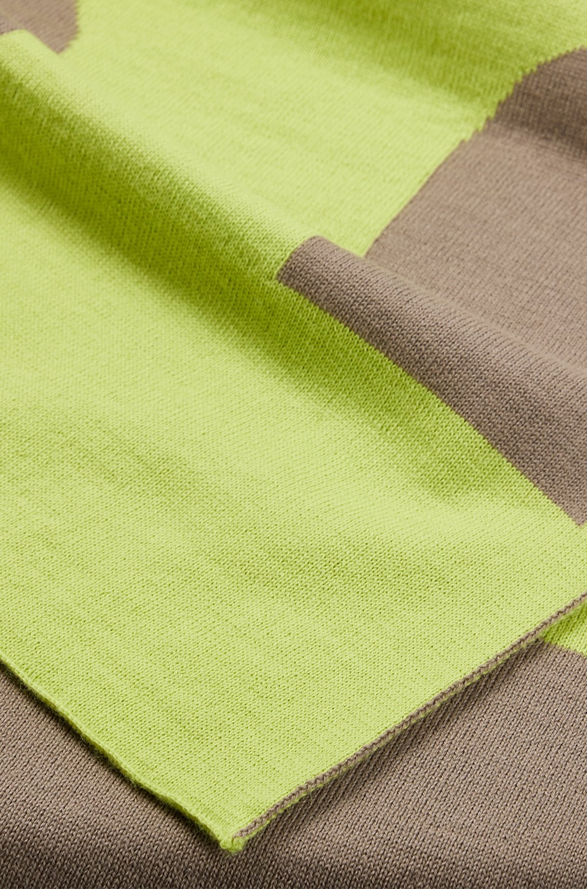 LOGO-JACQUARD SCARF BLENDED WITH WOOL - 4