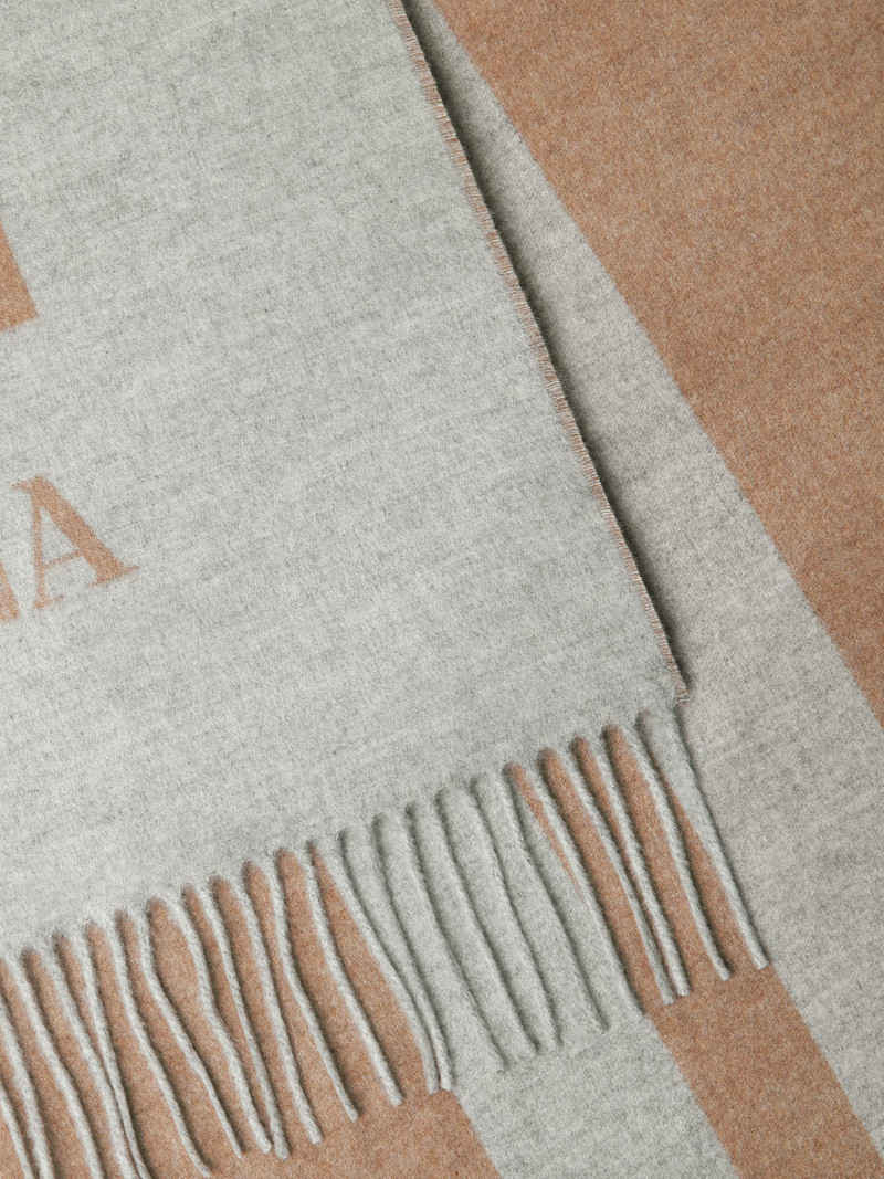 ZEGNA GREY AND LIGHT GREY ZEGNA SILK SCARF outlook