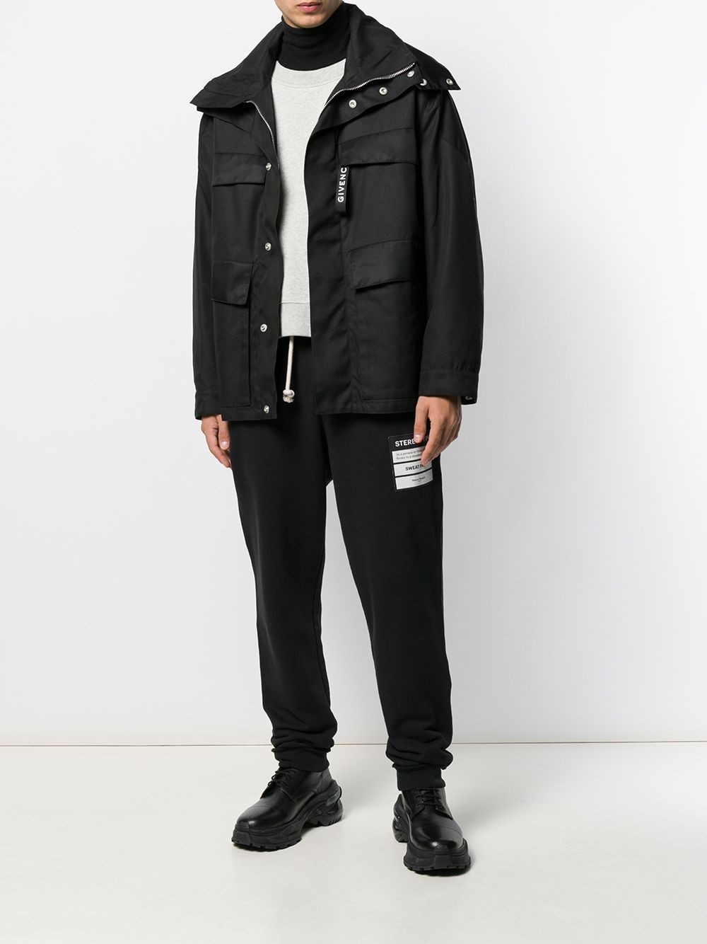 hooded rain jacket - 2
