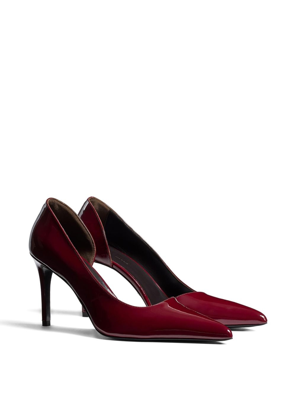 85mm Jett D'Orsay heeled pumps - 2