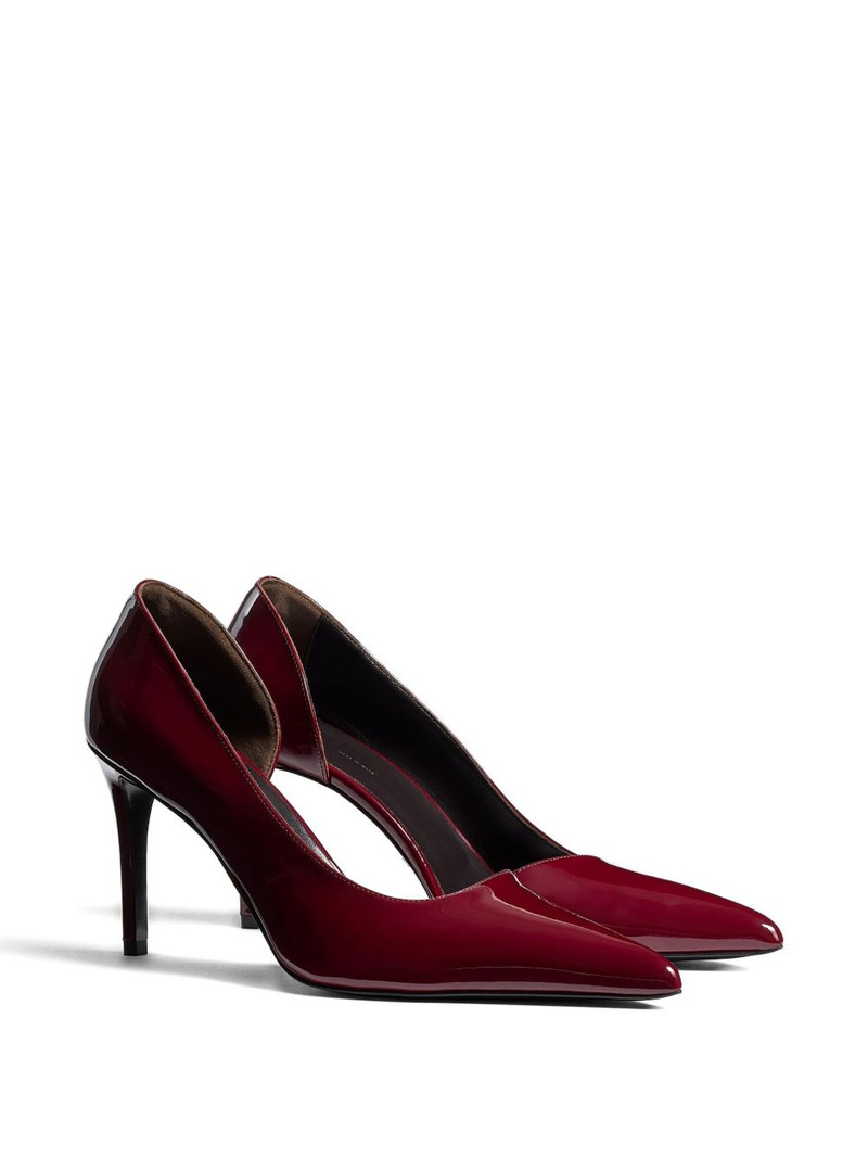 KHAITE 85mm Jett D'Orsay heeled pumps outlook