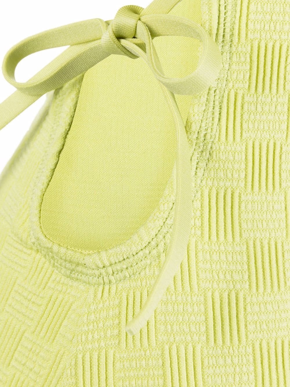 Checked Seersucker Swimsuit - 3