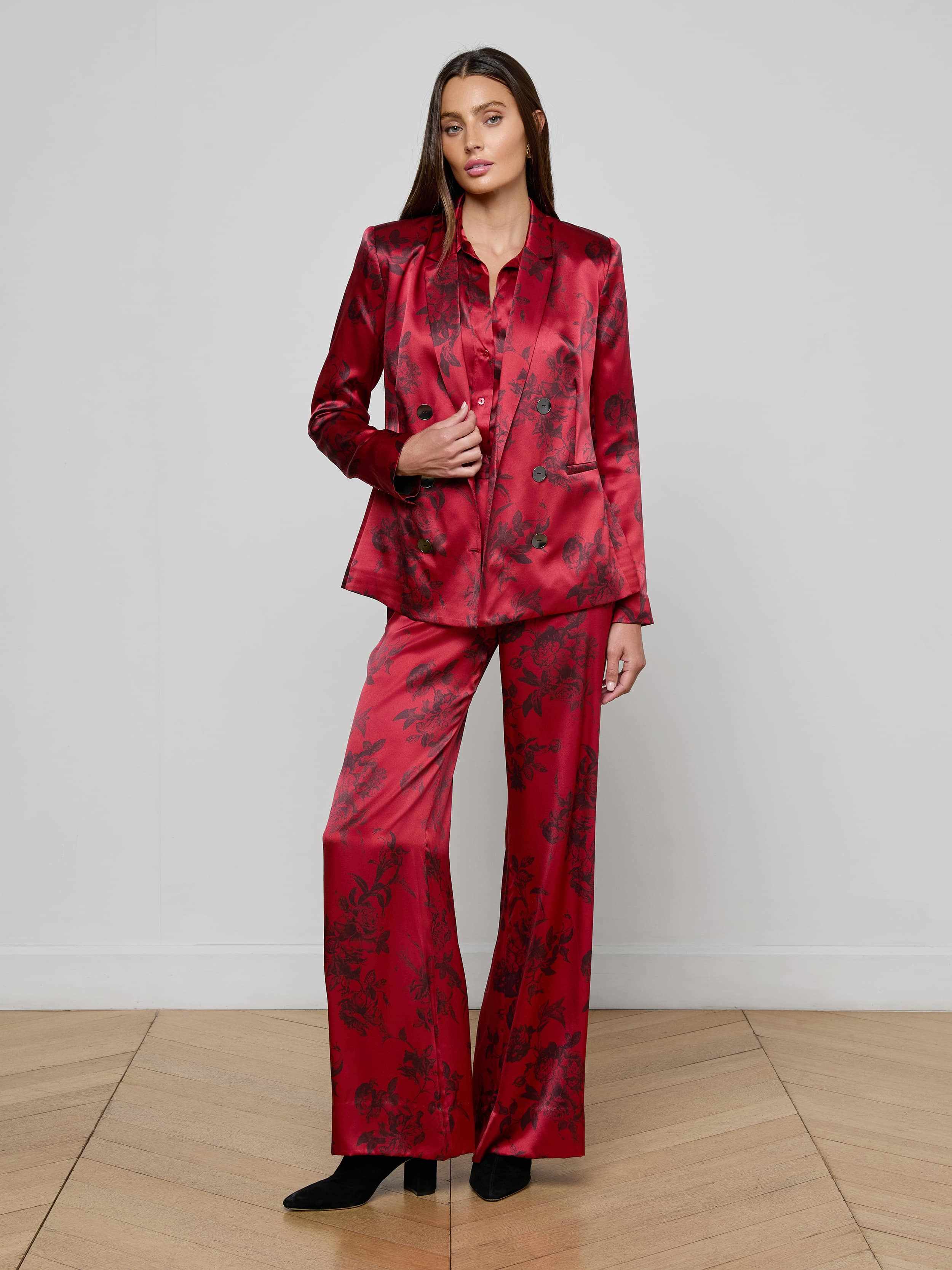 Colin Silk Blazer - 4