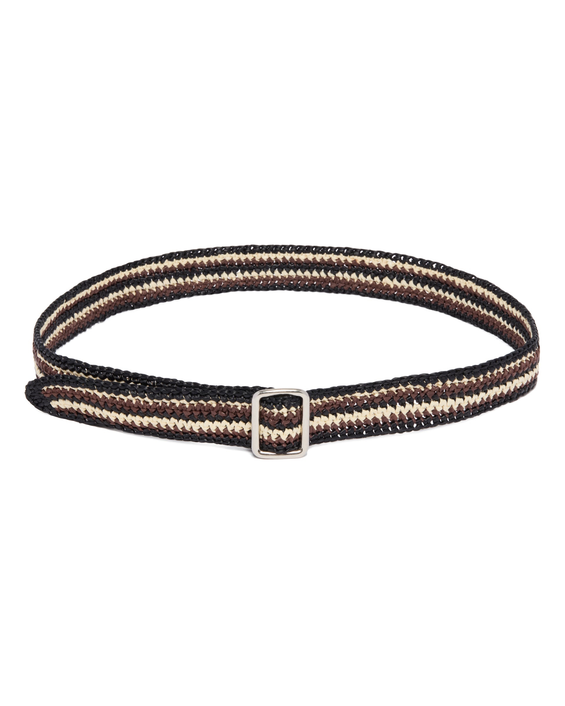 Black Woven Belt - 2