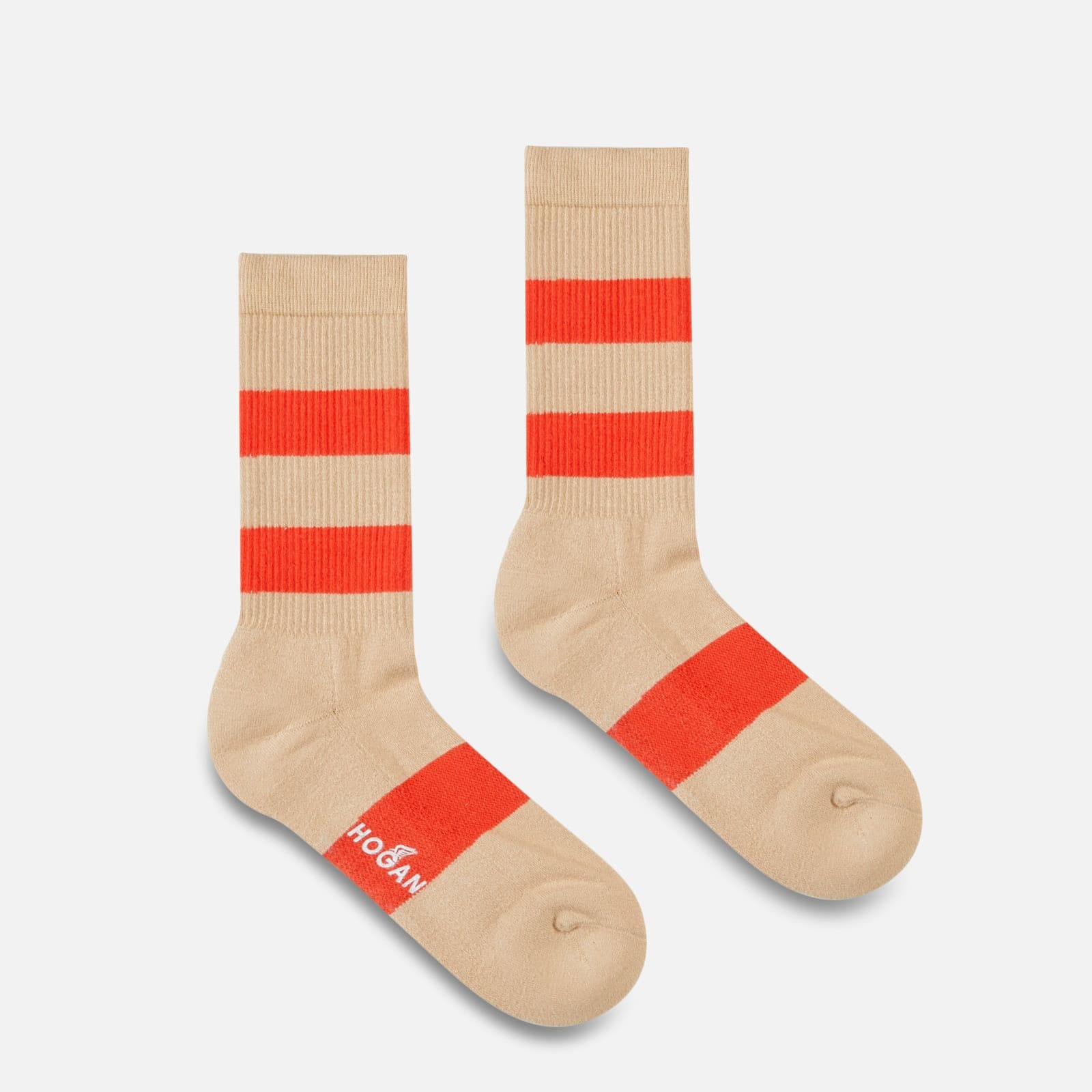 Socks Beige Orange - 1