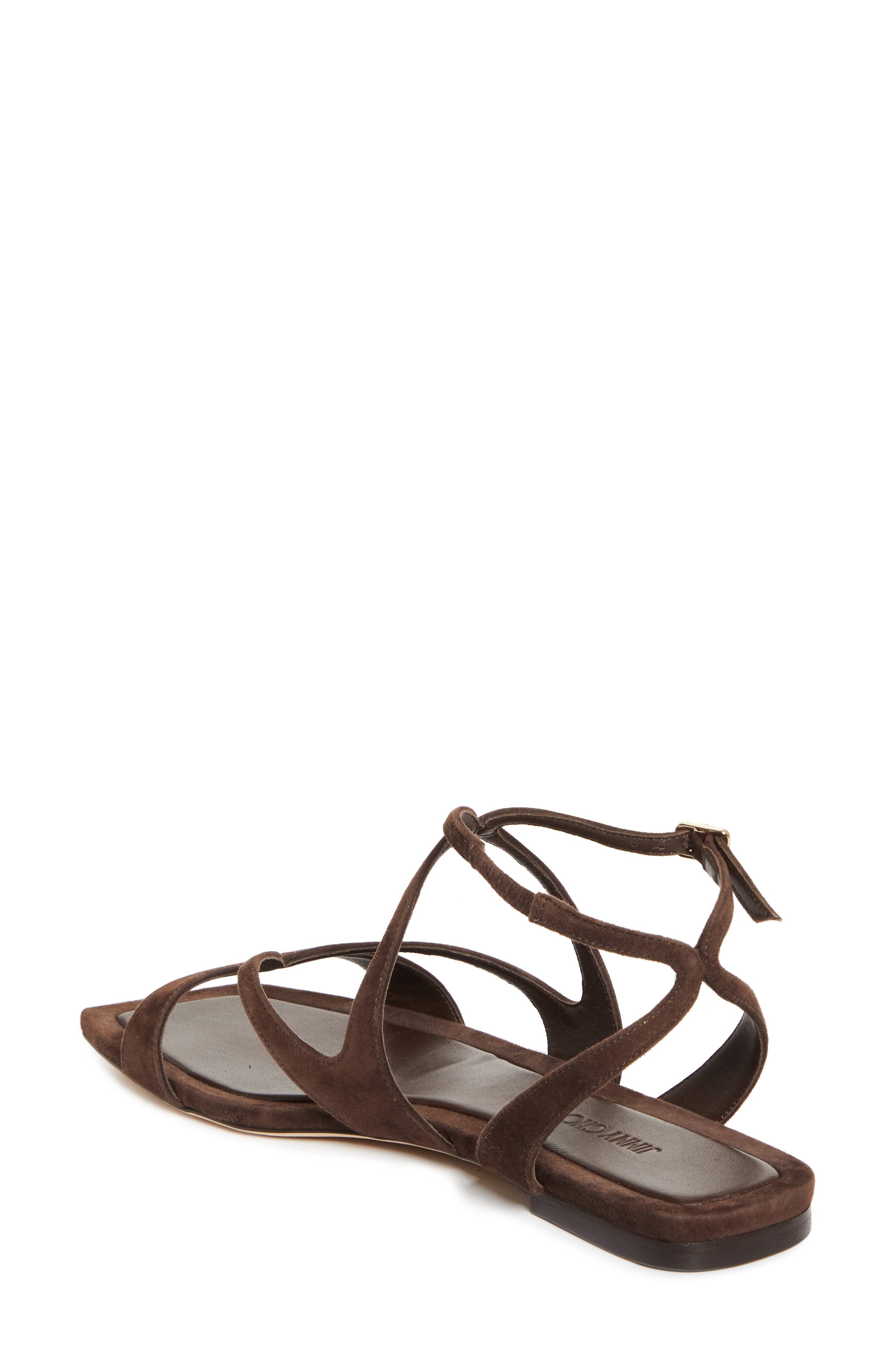 Jimmy Choo Ayla Sandal in Chocolate at Nordstrom - 2