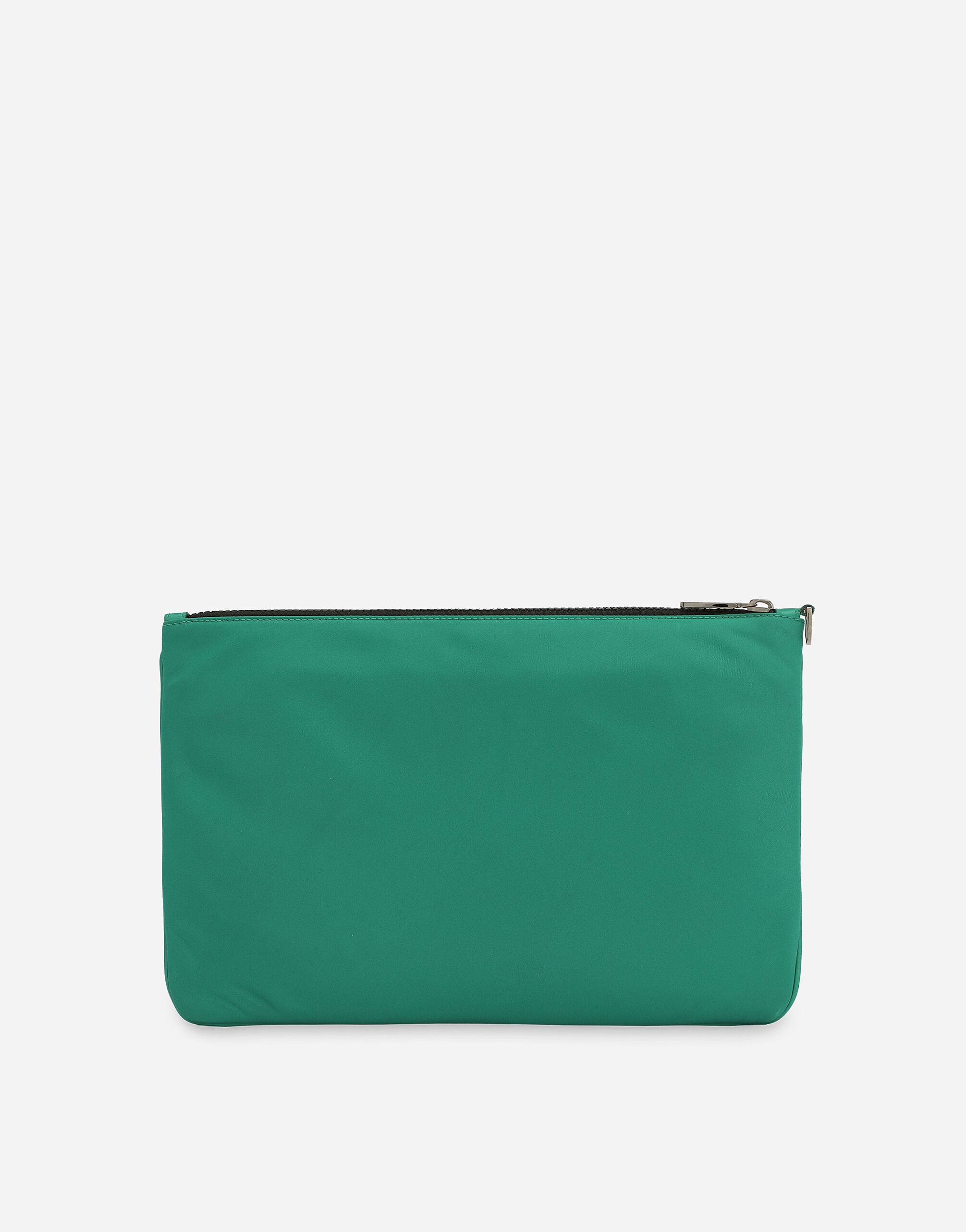 Nylon pouch with rubberized logo - 3