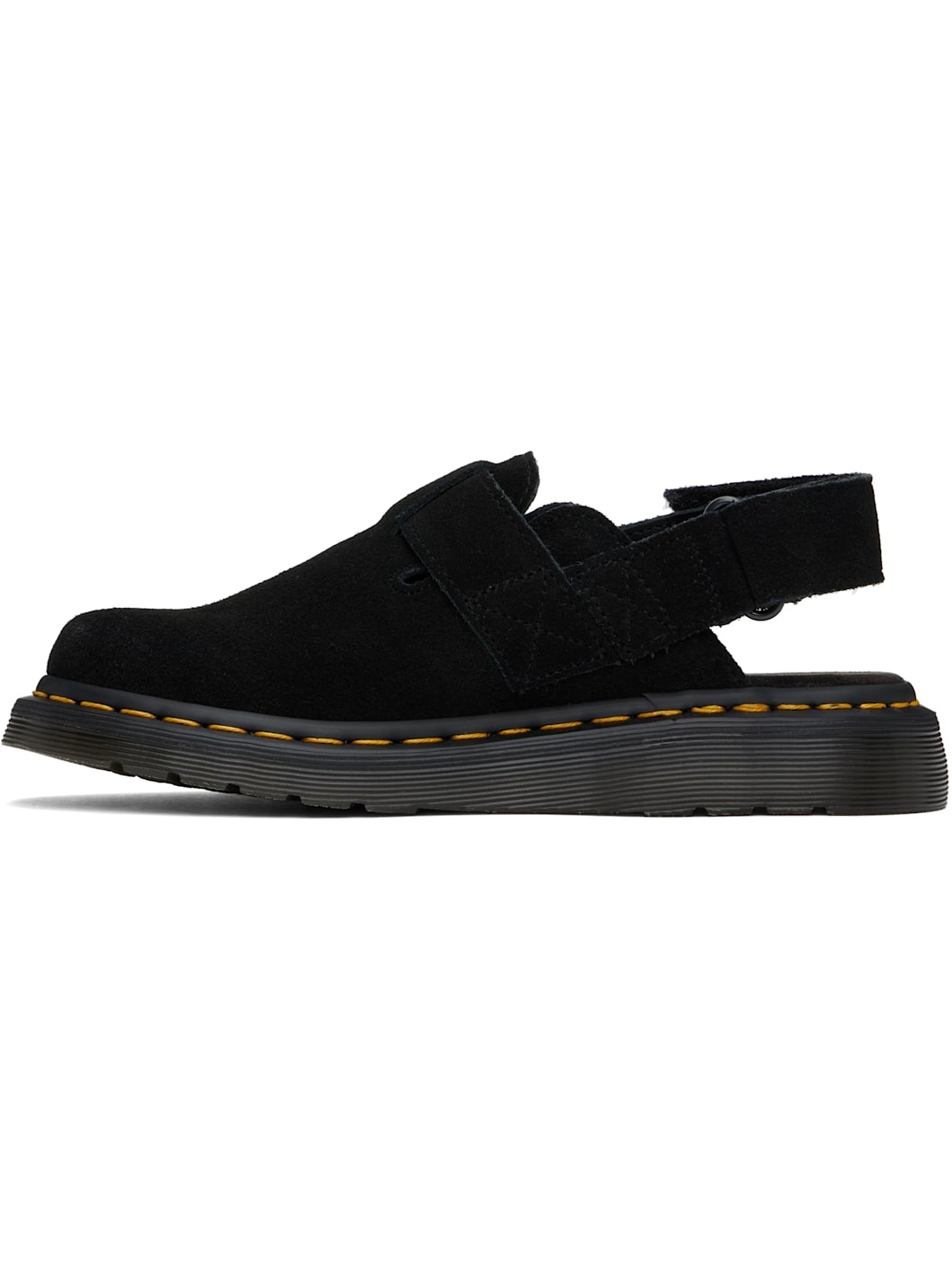 Black Jorge II Suede Slingback Mules - 3