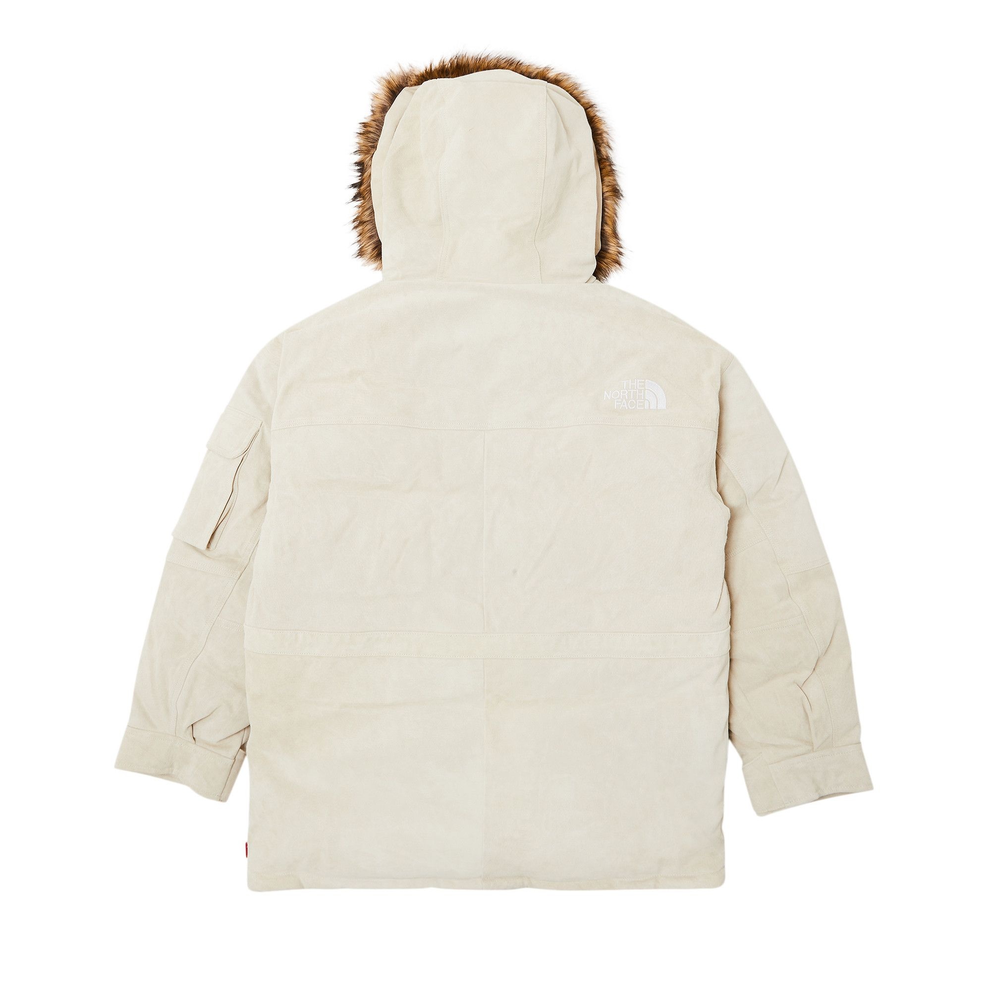 Supreme x The North Face Suede 600-Fill Down Parka 'Stone' - 2