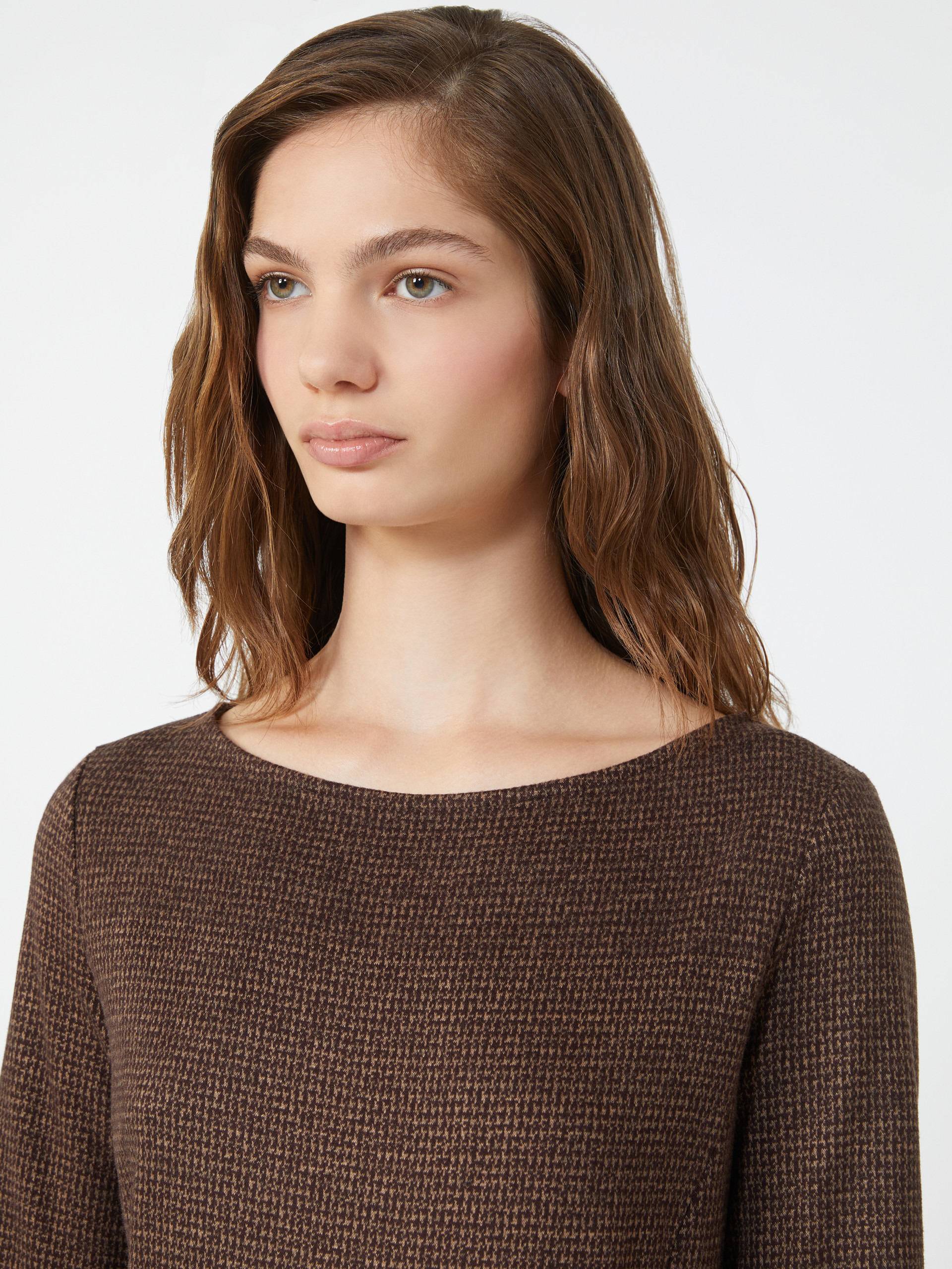 BALOCCO Jacquard jersey dress - 5