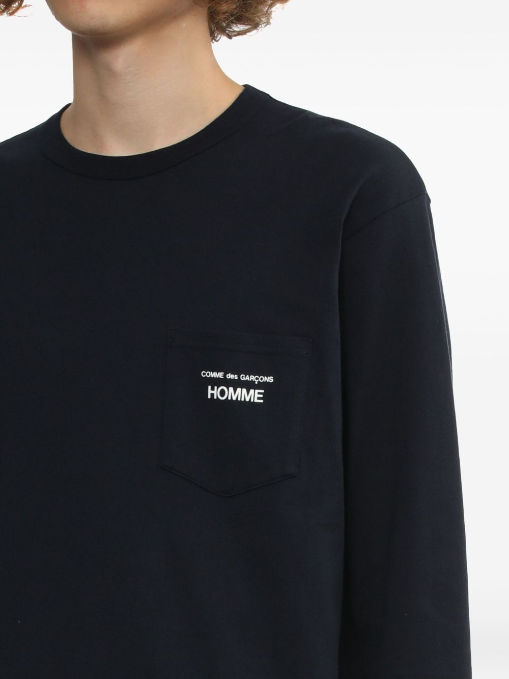 logo-print patch-pocket T-shirt - 5