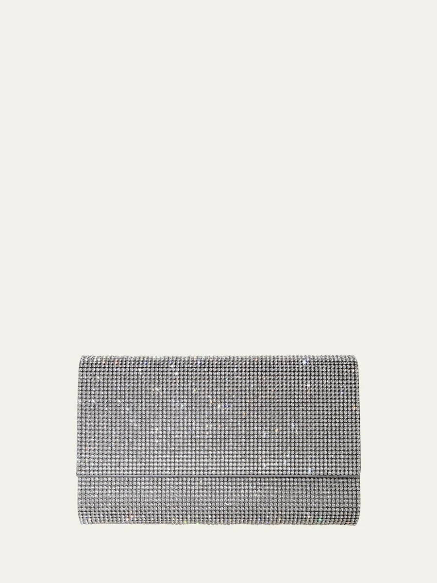 Fizzoni Full-Beaded Clutch Bag - 1