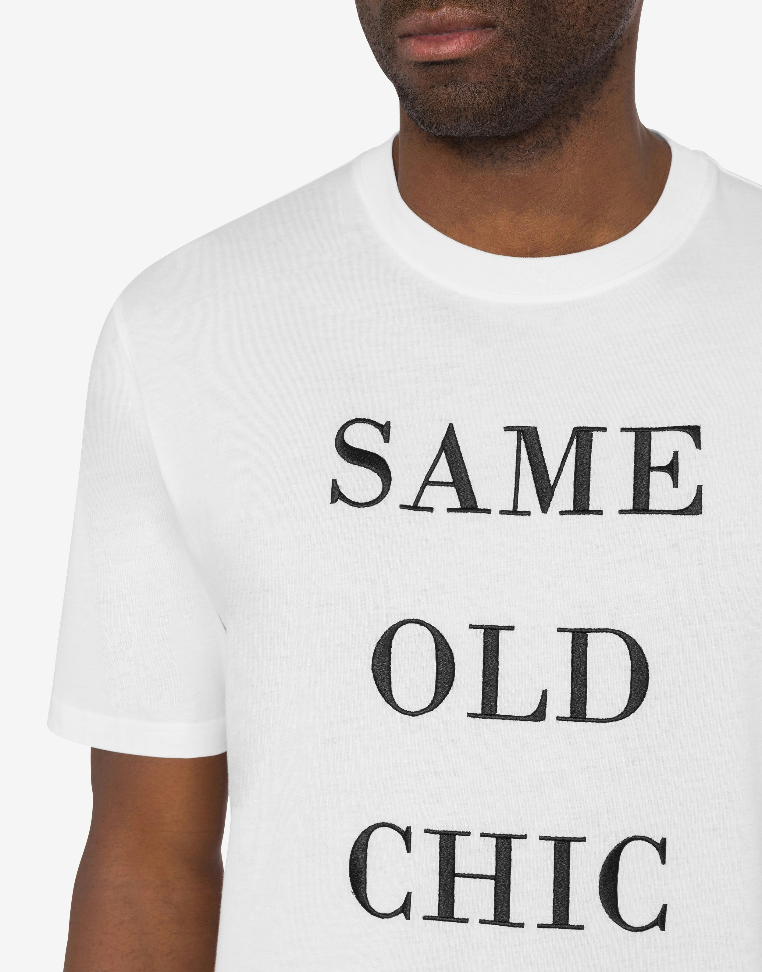 ORGANIC JERSEY T-SHIRT SAME OLD CHIC - 4