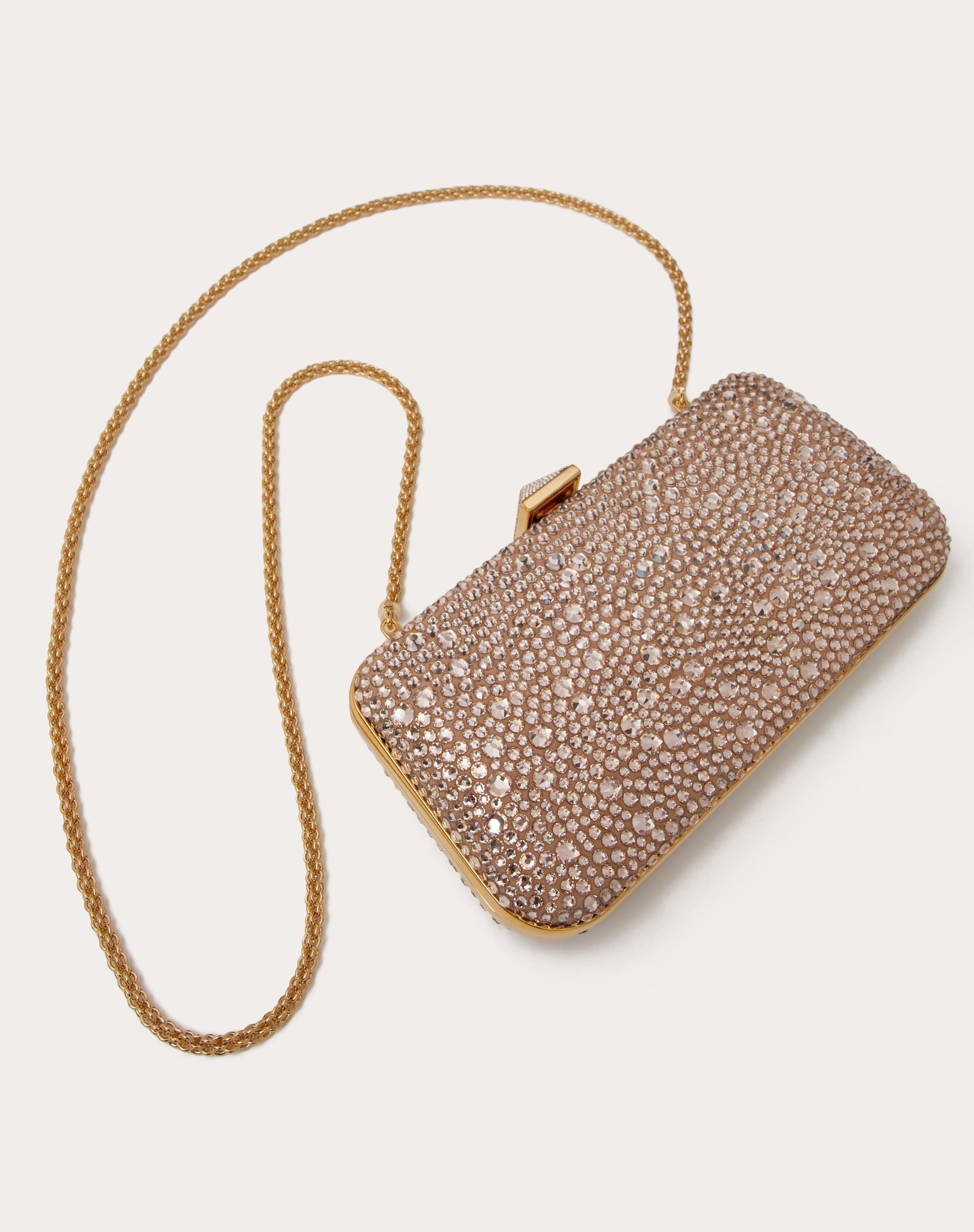 CARRY SECRETS RHINESTONE MINAUDIERE - 6