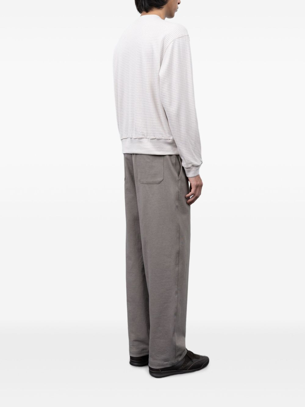 Gauze crew-neck sweatshirt - 3