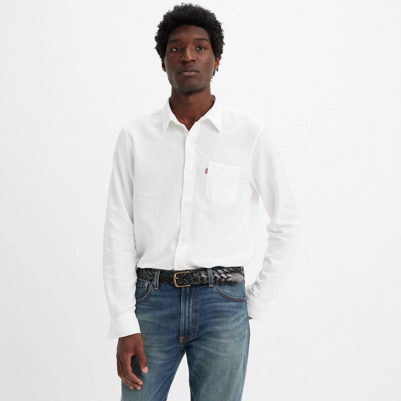 SUNSET ONE POCKET STANDARD FIT SHIRT - 3