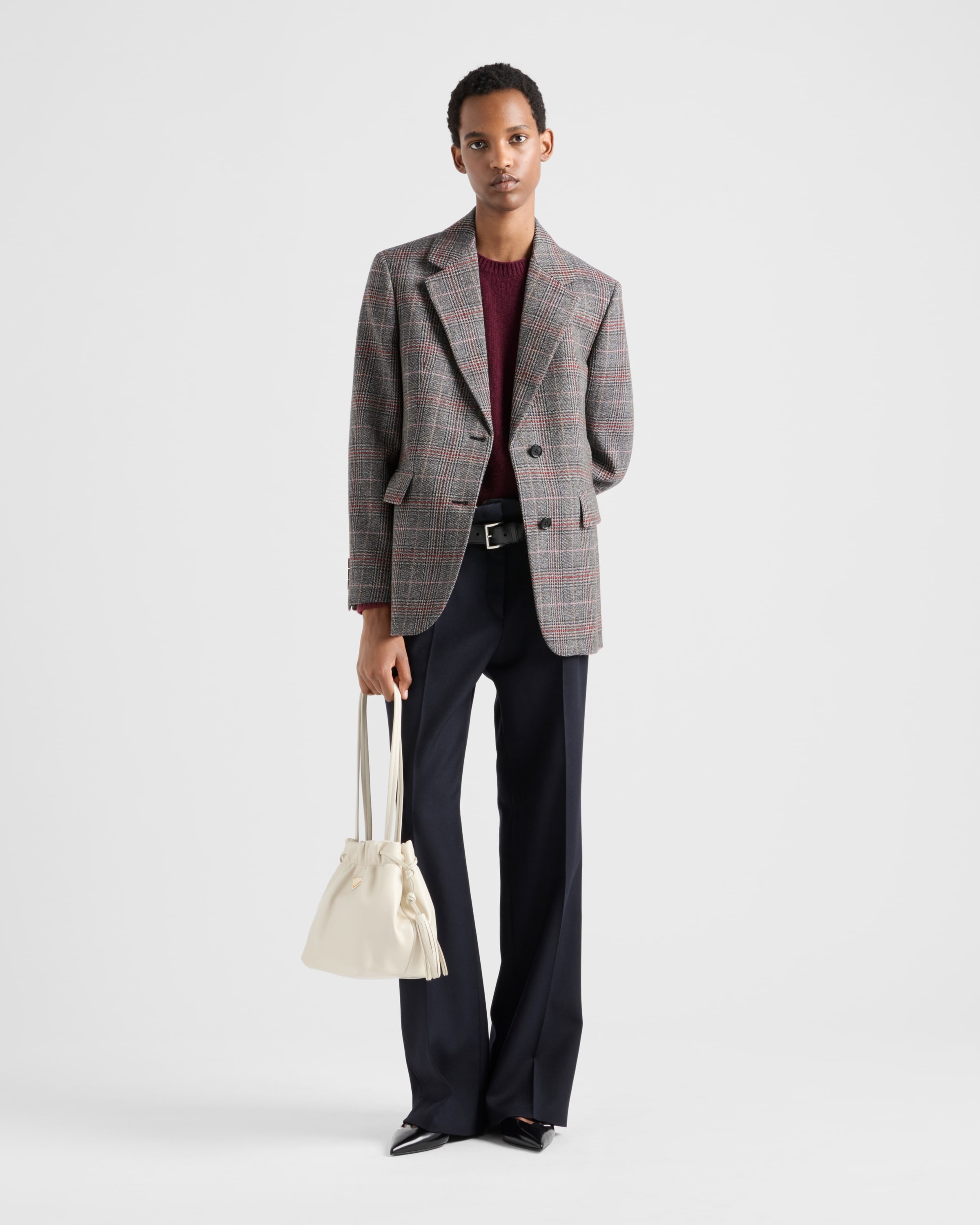 Single-breasted Prince of Wales checked jacket - 2